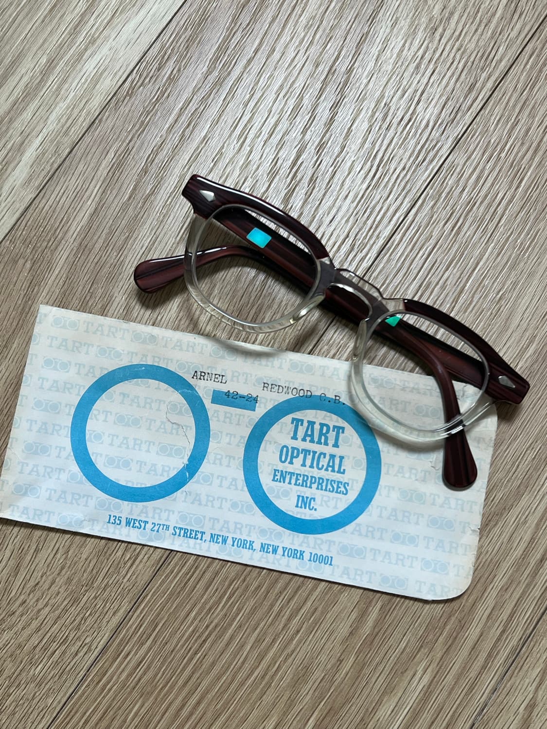1950년대 빈티지 타르트옵티컬 아넬(Tart Optical Arnel) 상품이미지1