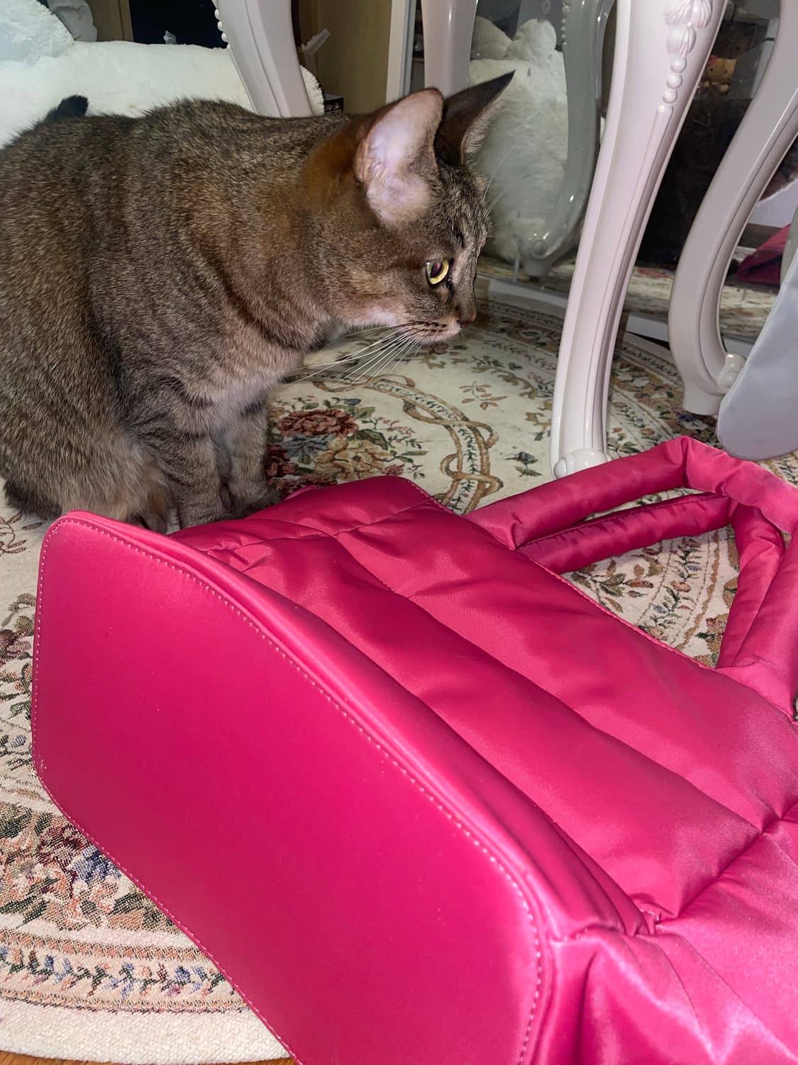 Hvisk 비스크 트윌백 미디움 핑크 상품이미지3