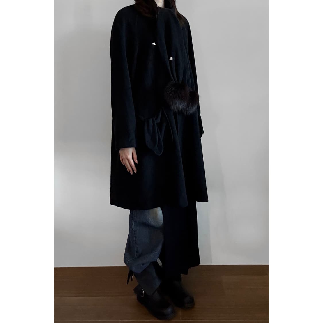 Courreges Muffler Coat 상품이미지2