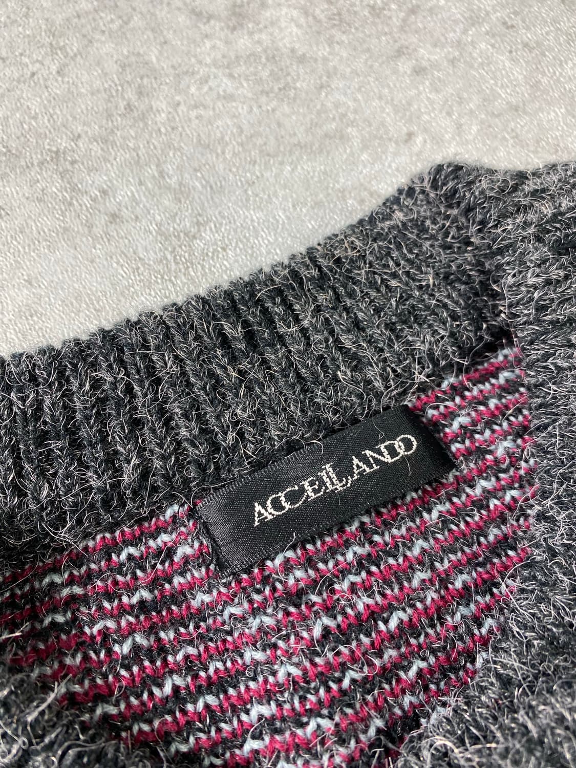 [L] Vintage 빈티지 에스닉 모헤어 울 니트 가디건 상품이미지7