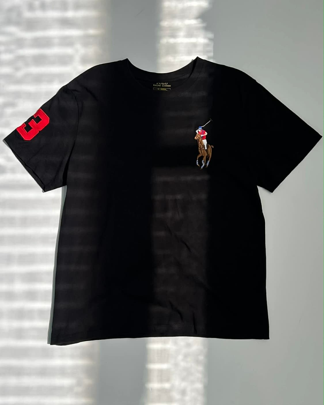 [XL] 폴로 랄프로렌 빅포니 코튼 라운드 반팔 티셔츠 상품이미지1