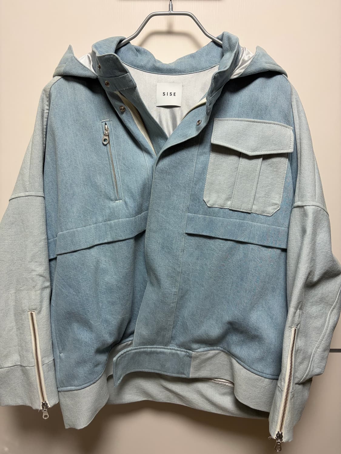 시세 SISE 17ss 데님후드자켓 상품이미지1
