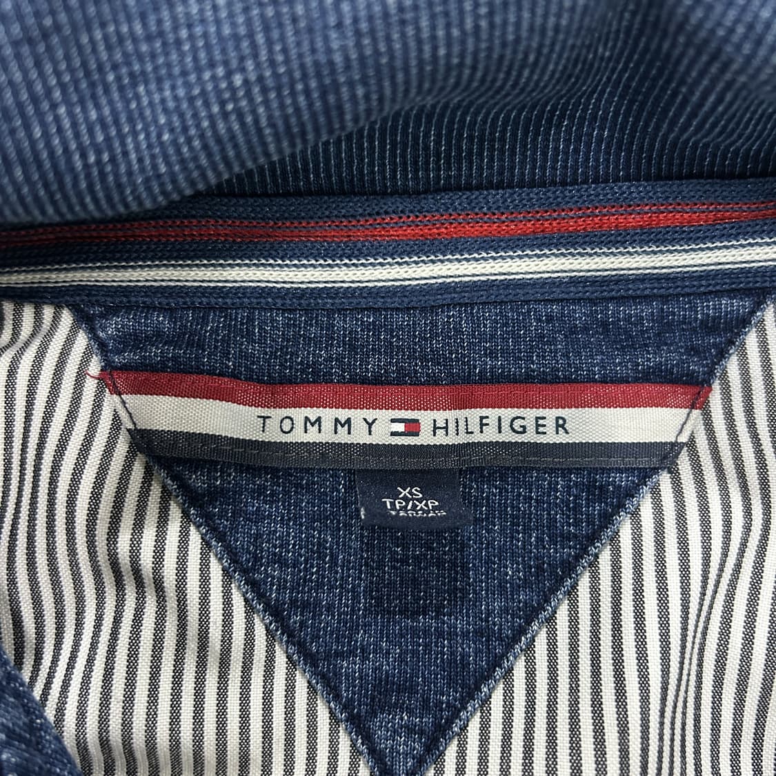 타미힐피거 데님 블루종 자켓 xs 상품이미지2