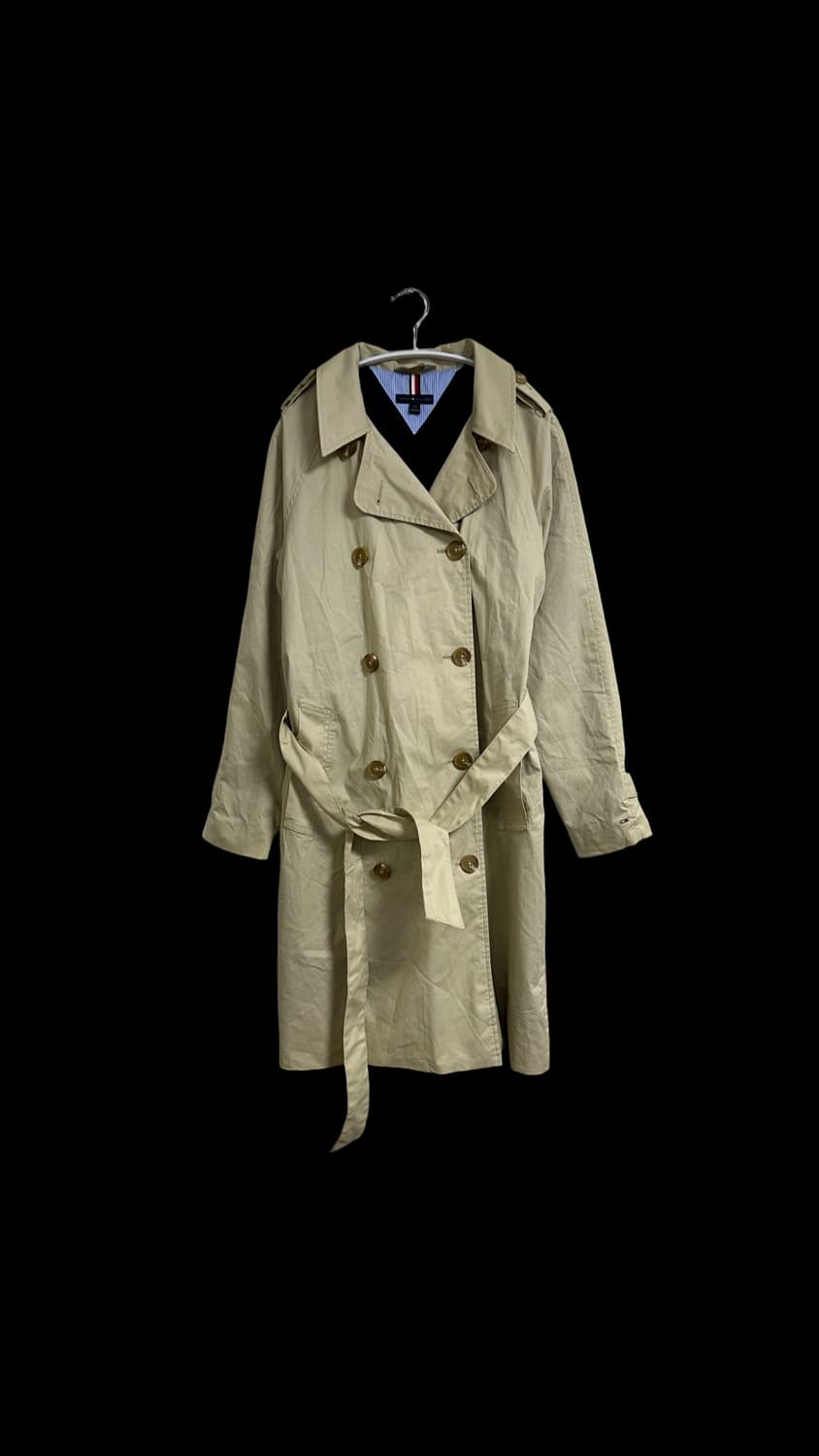 타미힐피거 더블 트렌치 코트 상품이미지1