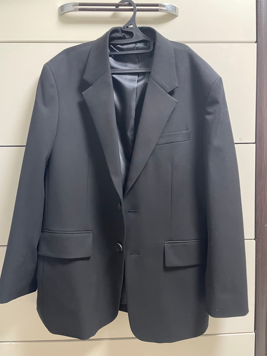 무신사 스탠다드 빅 대디 오버사이즈 블레이저 m 상품이미지1