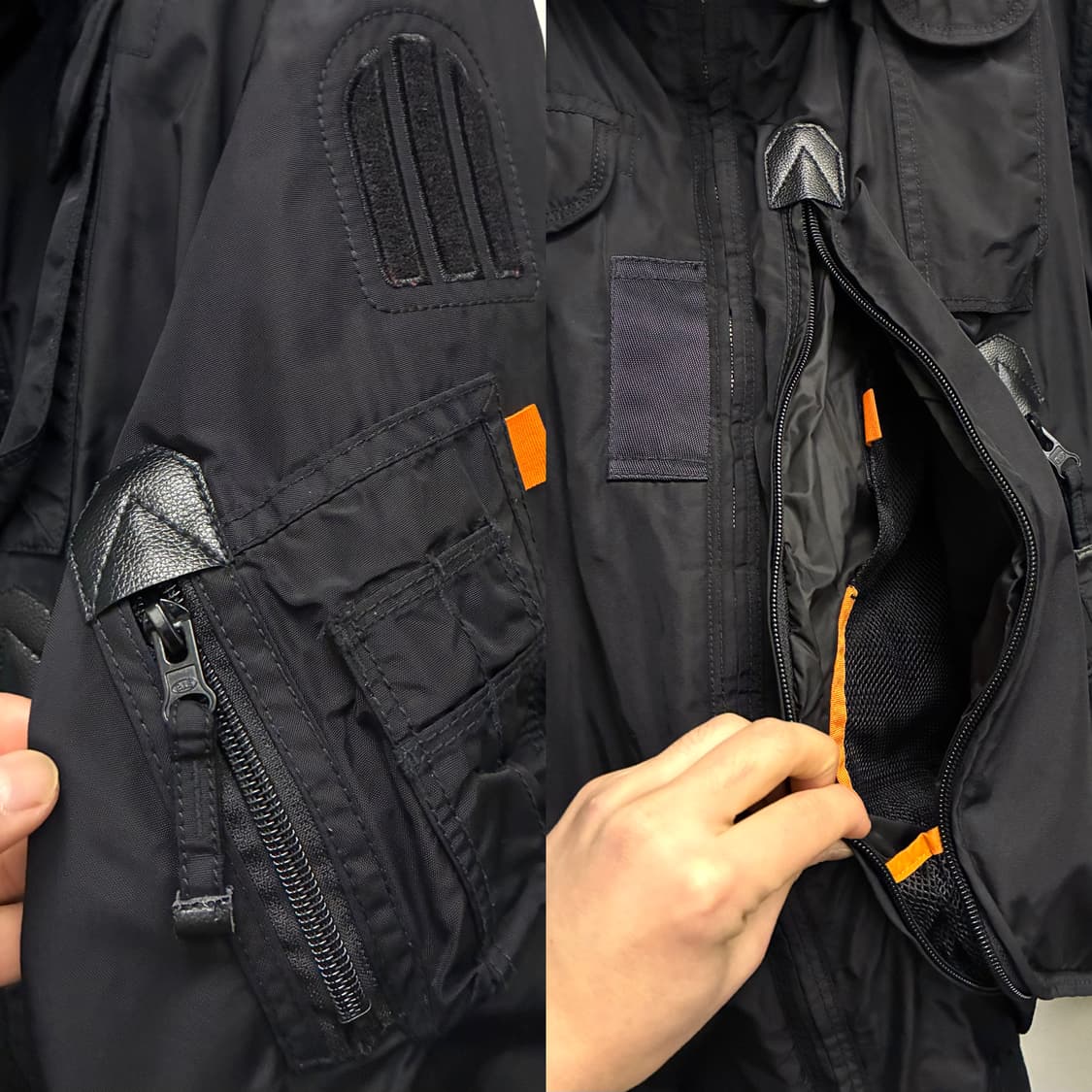 (L)22fw 파라점퍼스 후디드 고비 봄버 투웨이 자켓 점퍼 상품이미지5