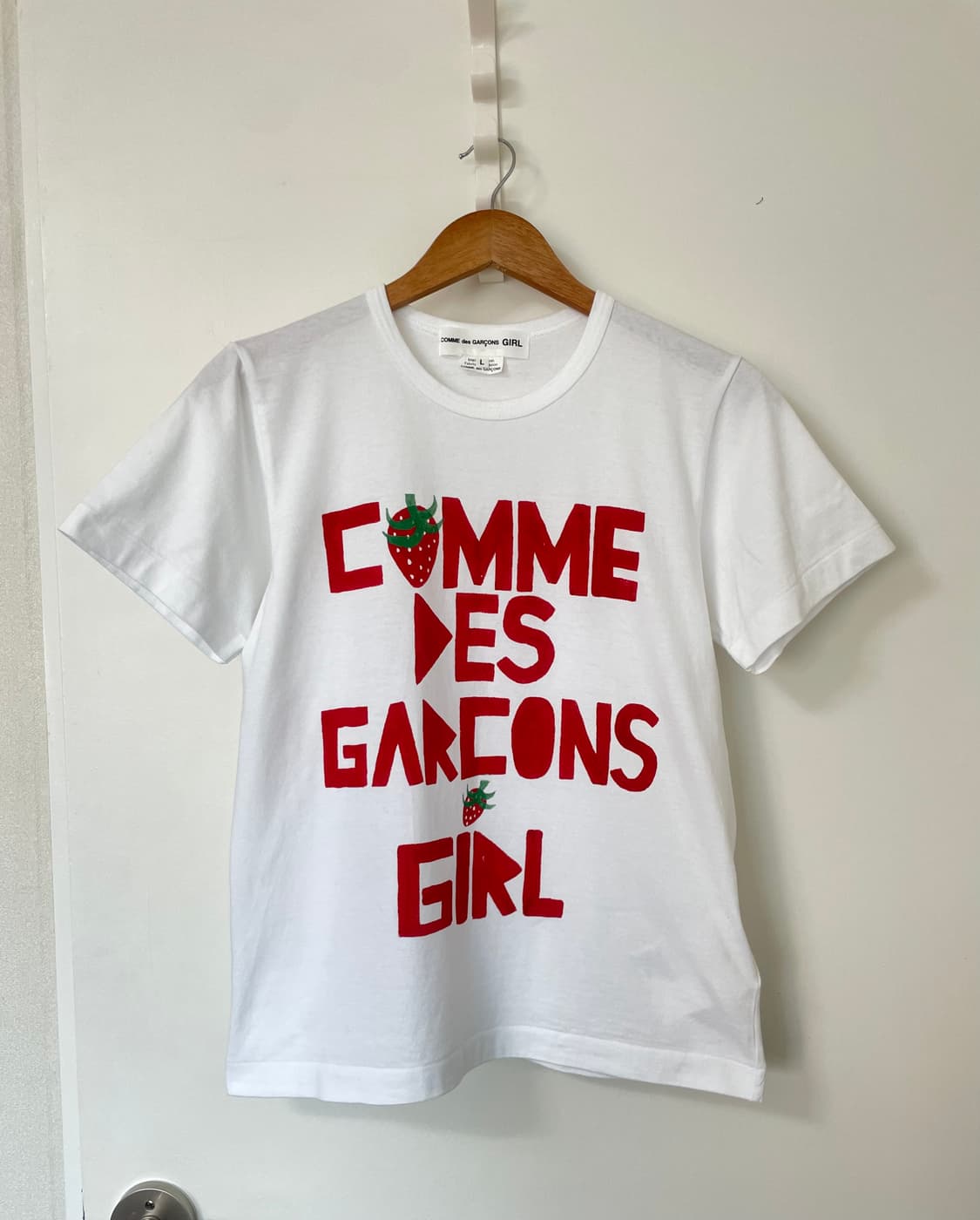 꼼데가르송 걸 반팔티셔츠 L 2024 상품이미지1