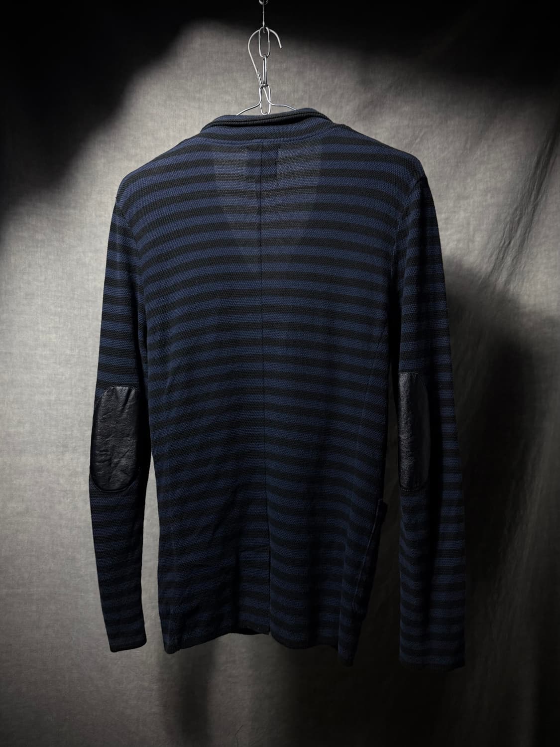 미하라 야스히로 엘보 패치 스트라이프 가디건 상품이미지5