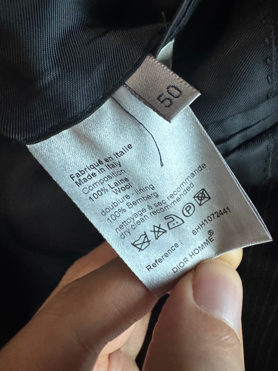 디올옴므 FW06컬렉션 스트라이프 수트 셋업 에디슬리먼 상품이미지5