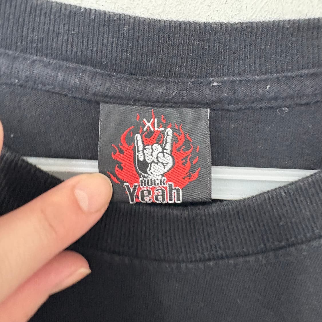 빈티지 메탈리카 프린팅 긴팔티 상품이미지3