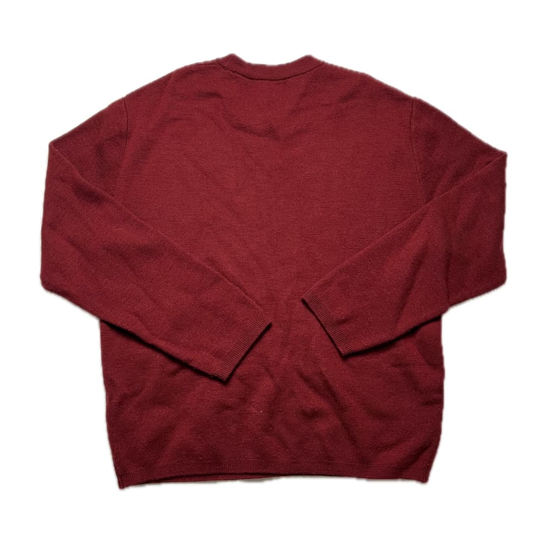 엘무드 니트 버건디 와인 중고 구제 빈티지 상품이미지2