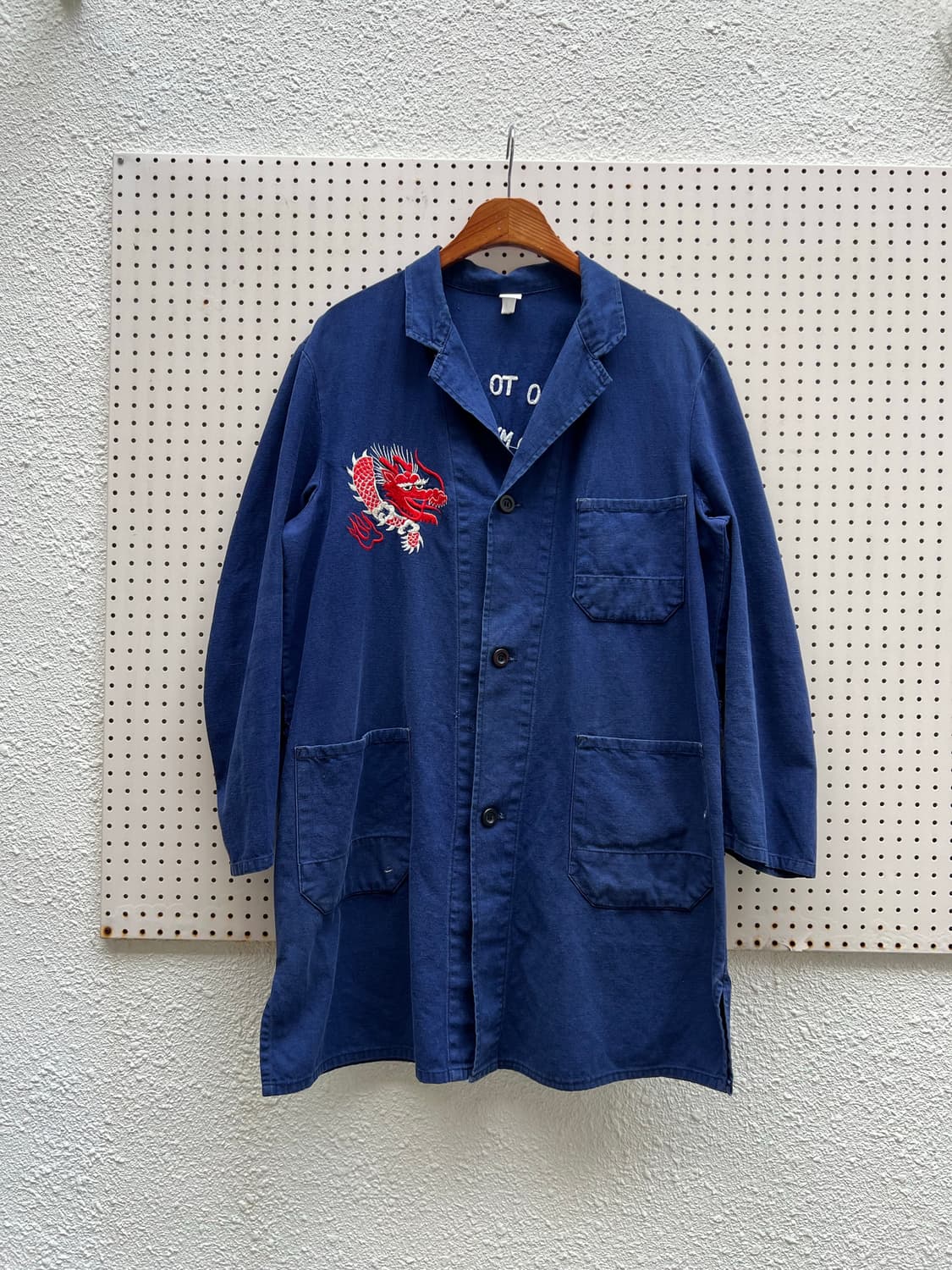 OLD VINTAGE HAND EMBROIDERED 자수프렌치워크샵코트 상품이미지7