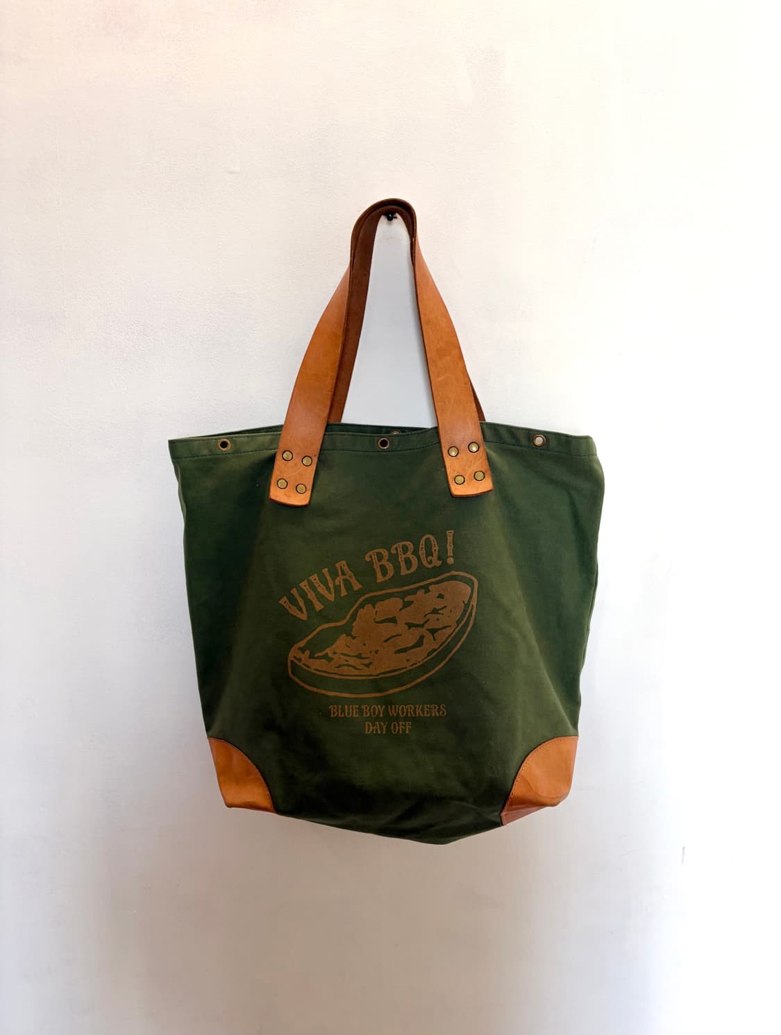 더 슈페리어 레이버(The Superior Labor) 수제 캔버스 토트 상품이미지1