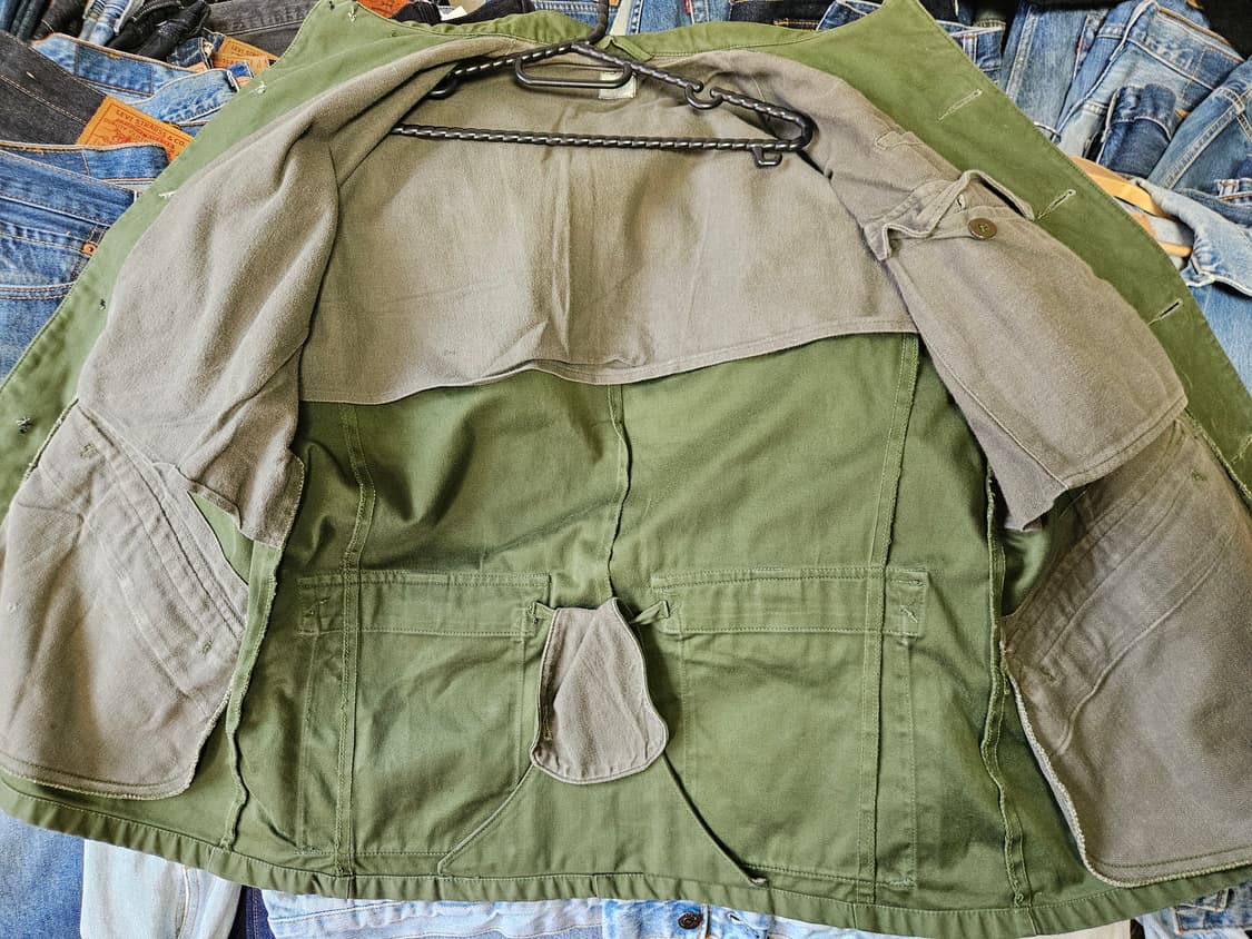 스웨덴군 필드자켓 96(100) 올리브 자켓 상품이미지4