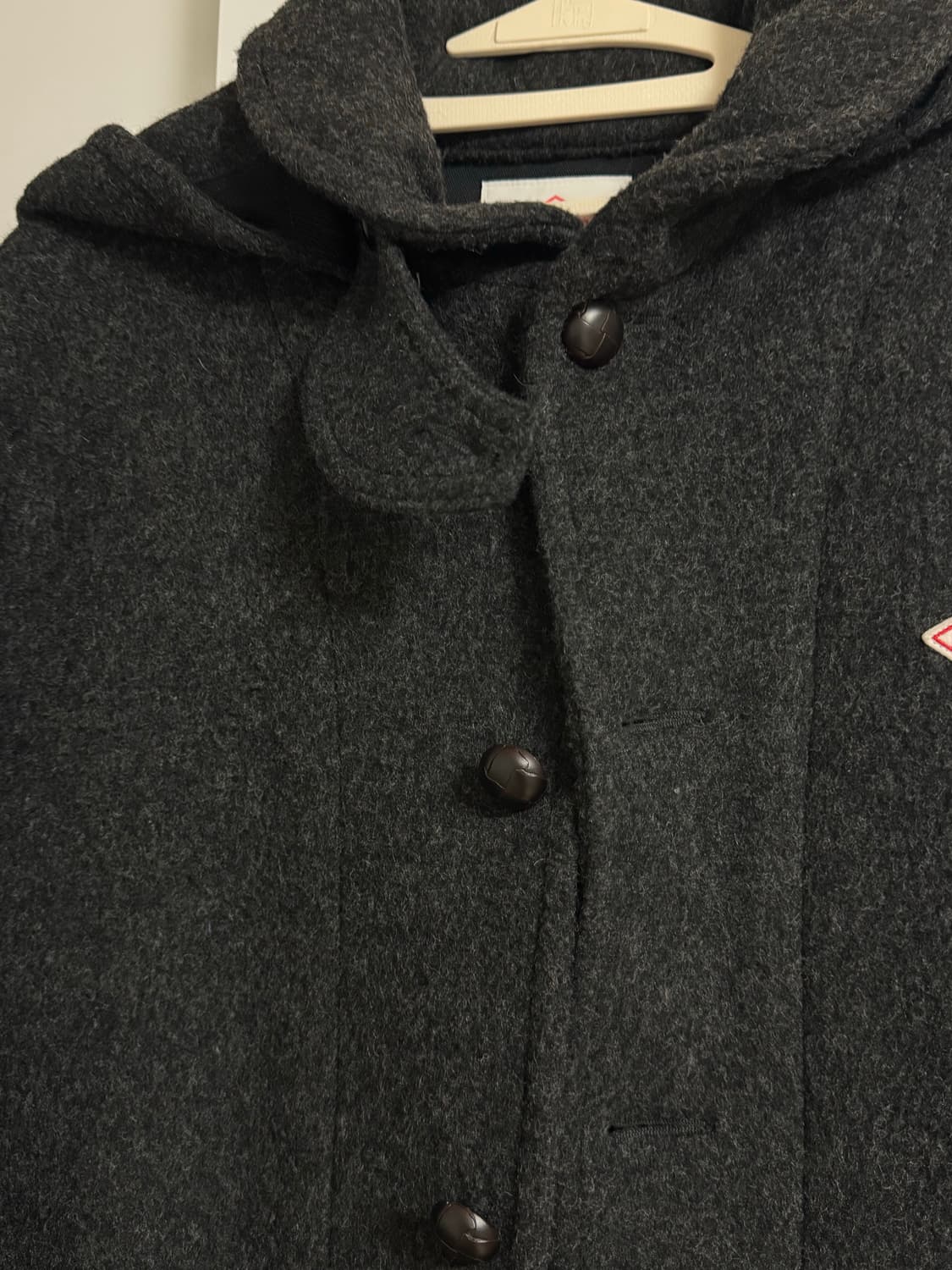 단톤 울 코트 다크그레이 (빈티지X/정식수입제품) 상품이미지3