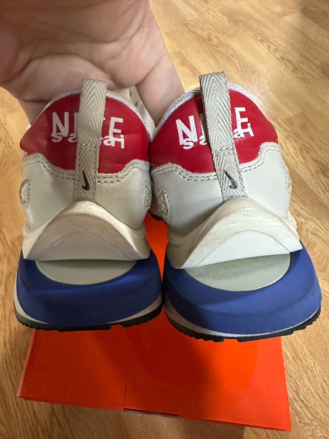 (275) 나이키 사카이 베이퍼와플 로얄 푸시아 상품이미지4