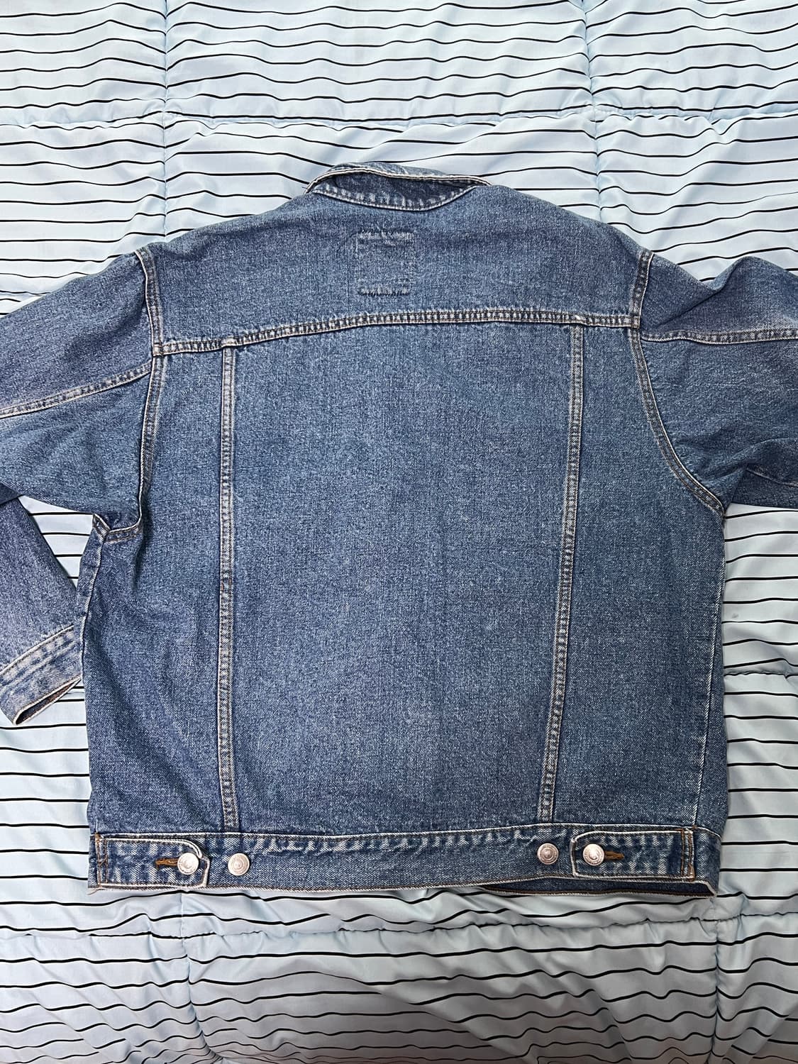 JOE SAYS 빈티지 워싱 데님 트러커 자켓 (S급 컨디션, 워크웨어/ 상품이미지5