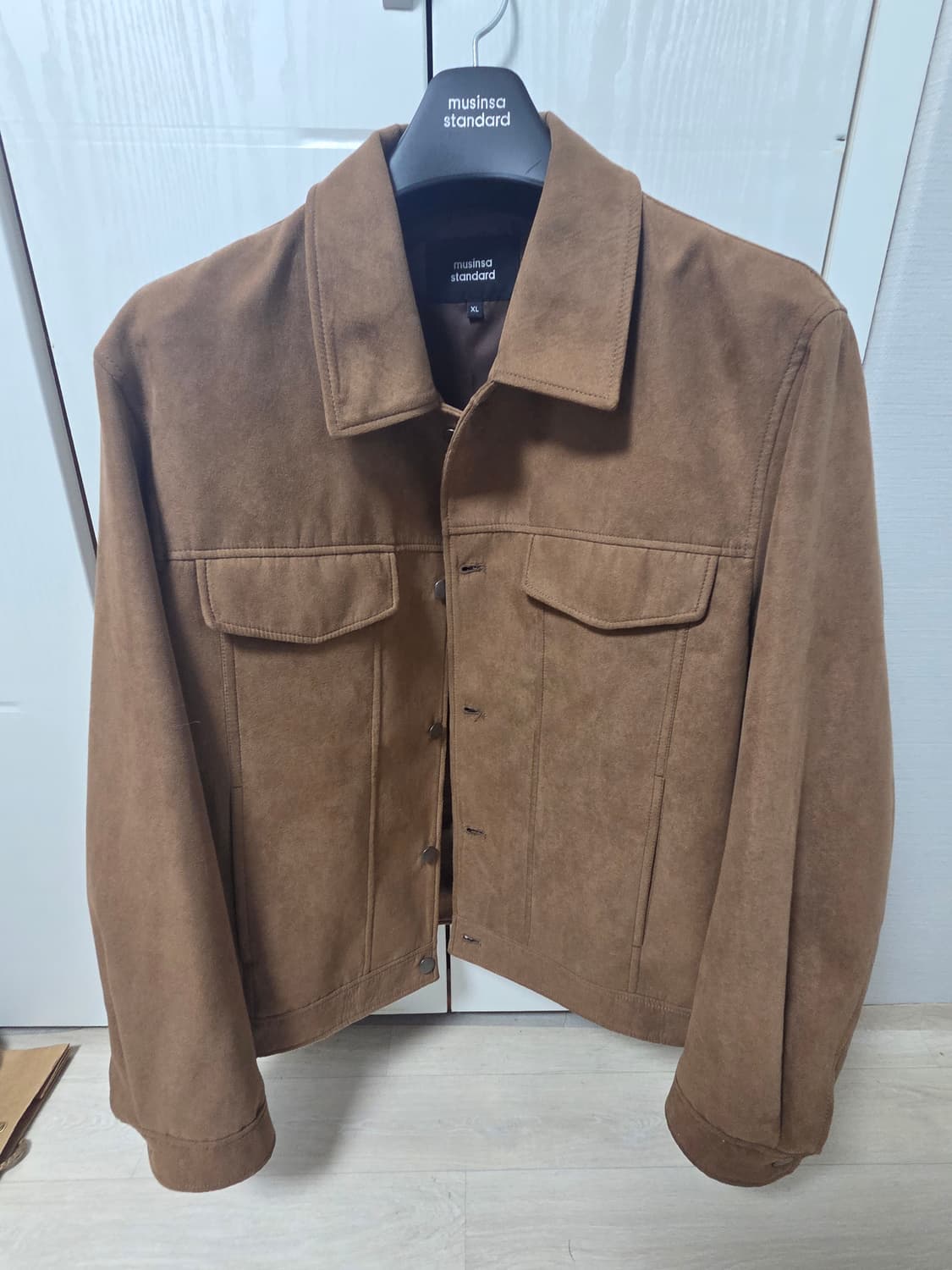 무탠다드 스웨이드 트러커자켓 상품이미지2