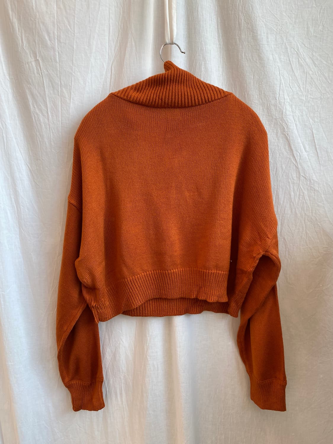 INGNI 오렌지 하프집업 니트(M) 상품이미지7