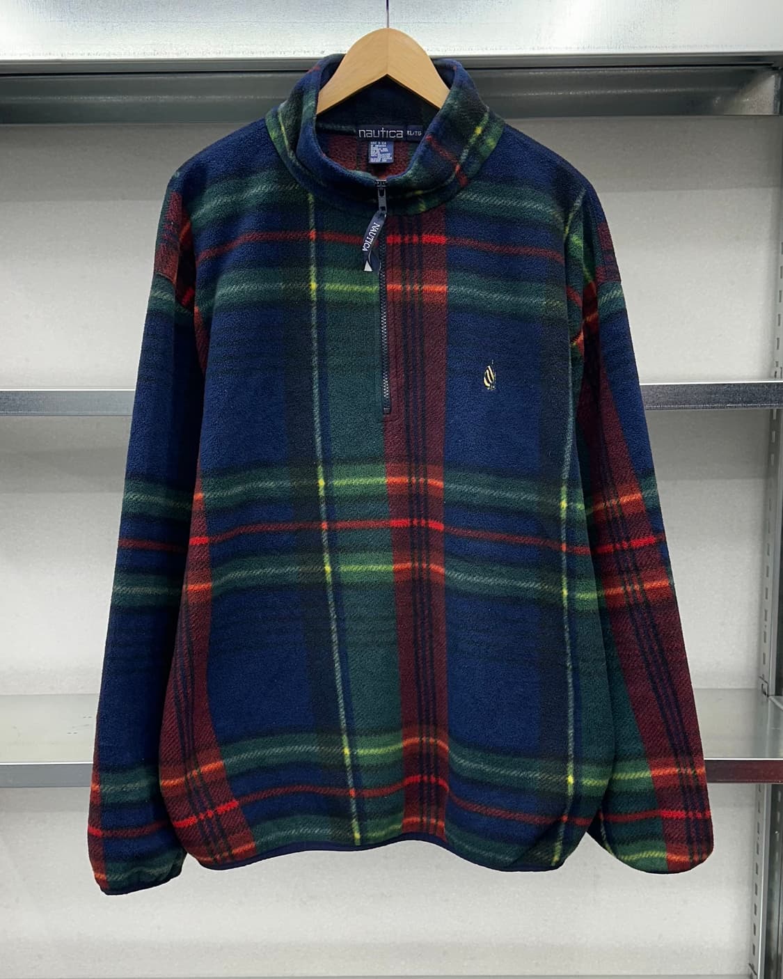 (XL오버핏)90'S NAUTICA USA 후리스 아노락-M1543 상품이미지2