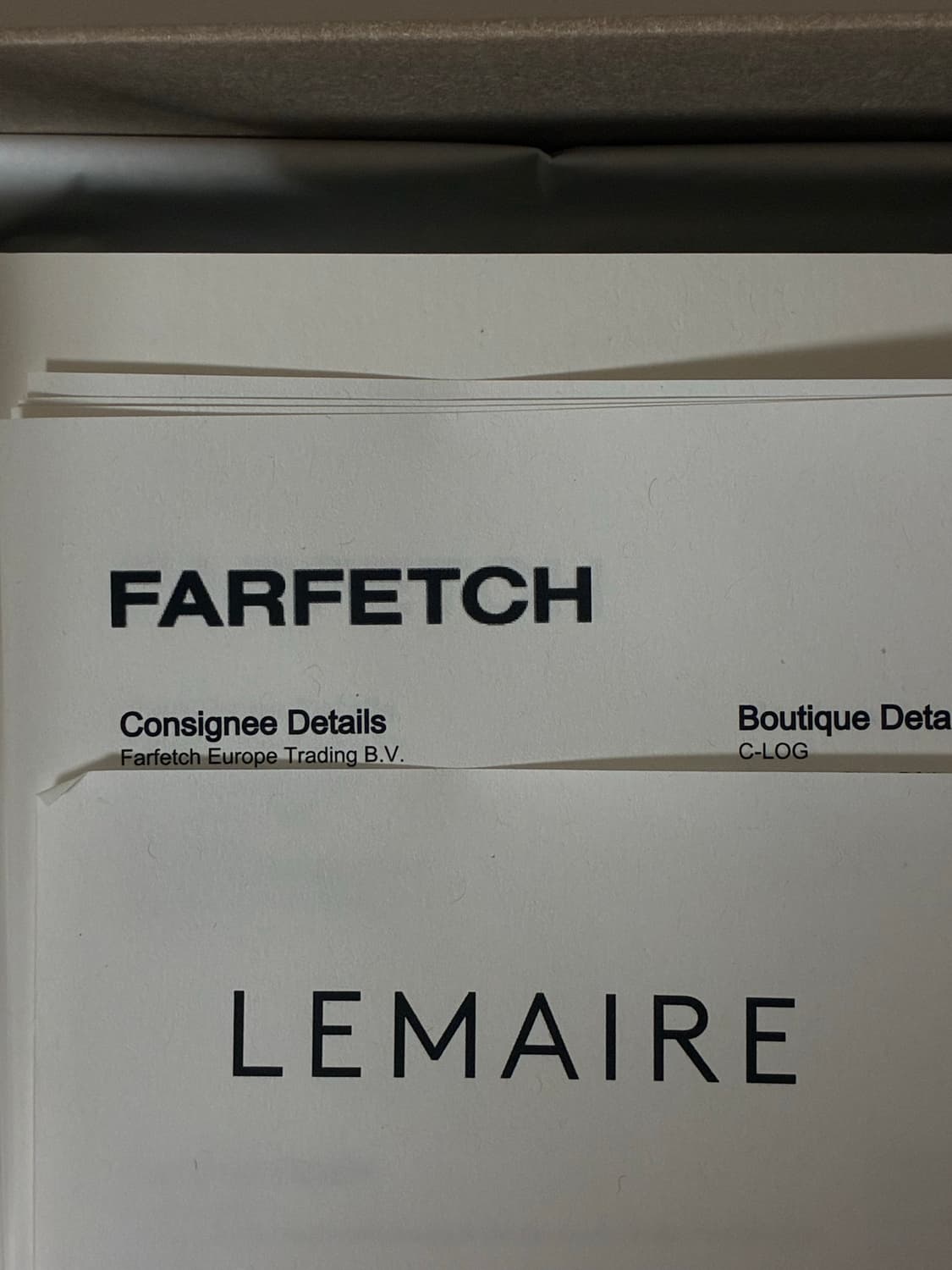 르메르 크루아상백 스몰 소가죽 다크초콜릿  상품이미지4