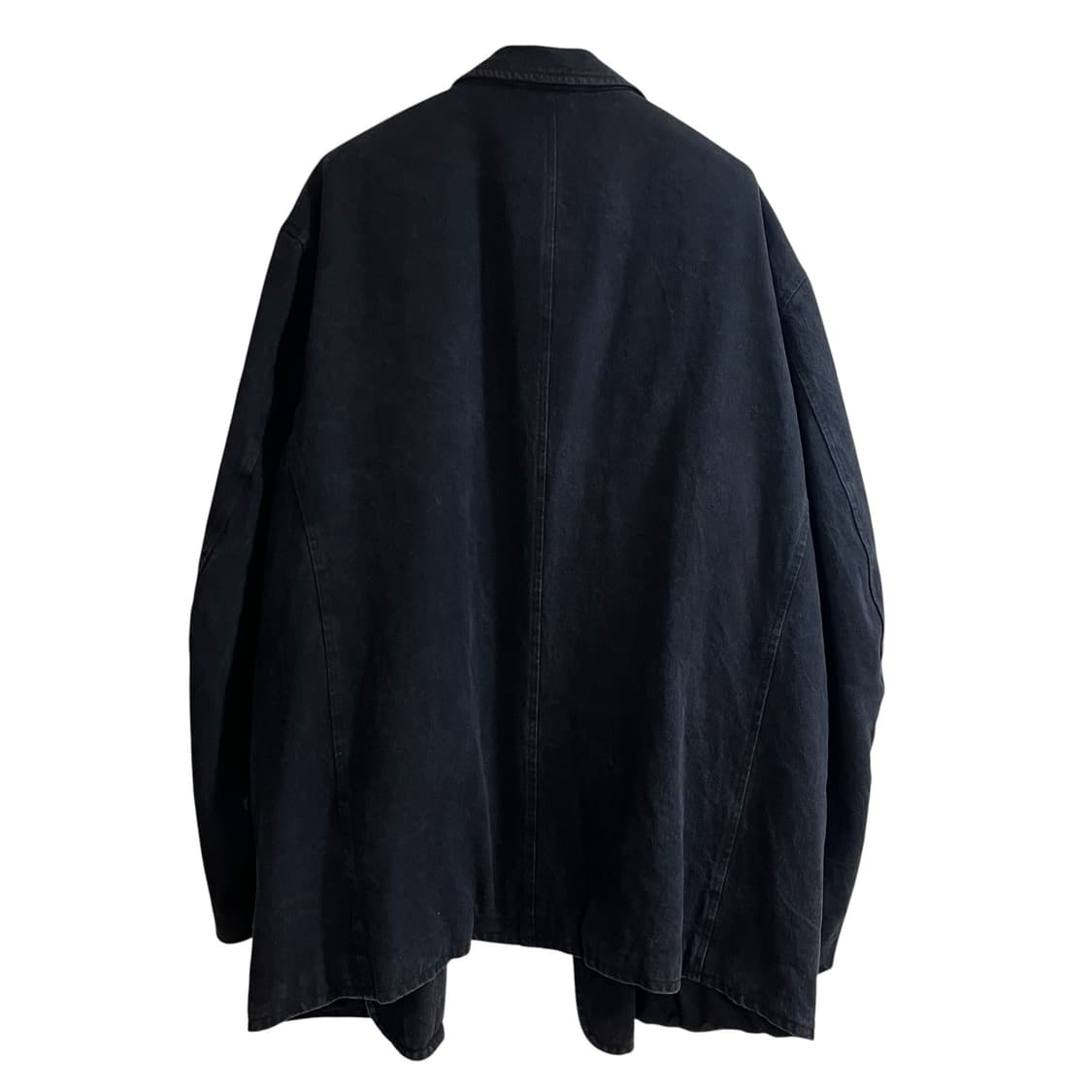 [3] comoli 코모리 블랙 드릴 자켓 블랙 상품이미지2