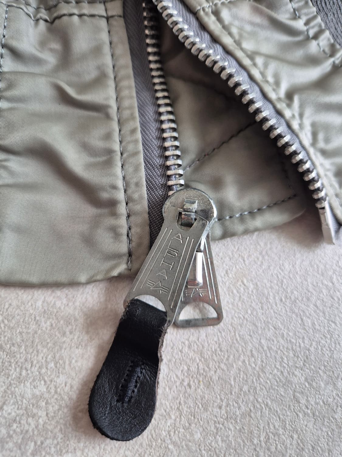 알파인더스트리 Ma-1 Large 사이즈 상품이미지4