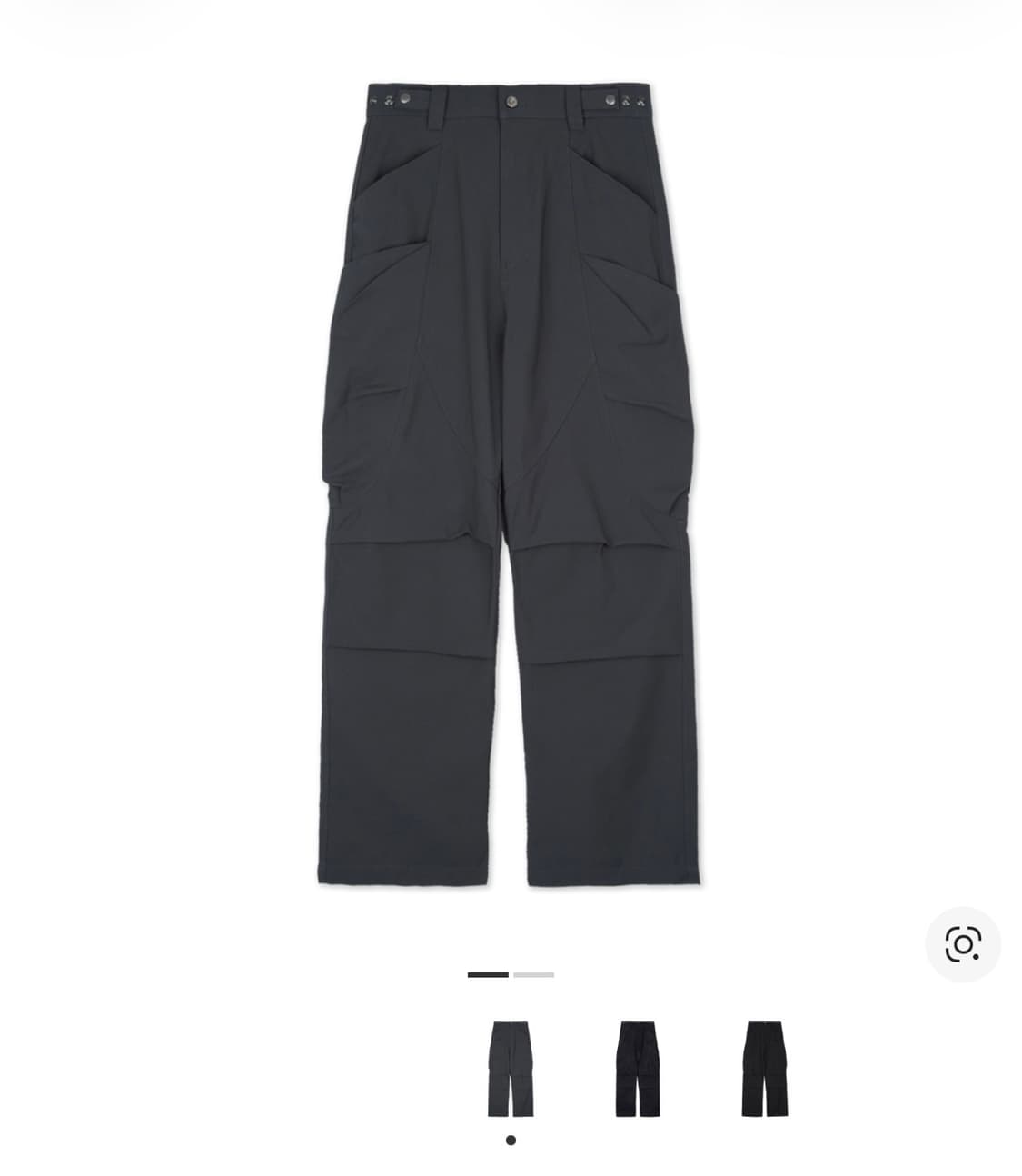 (S,M사이즈 구매)이그노타 코어:10 리프 포켓 팬츠 차콜 상품이미지1