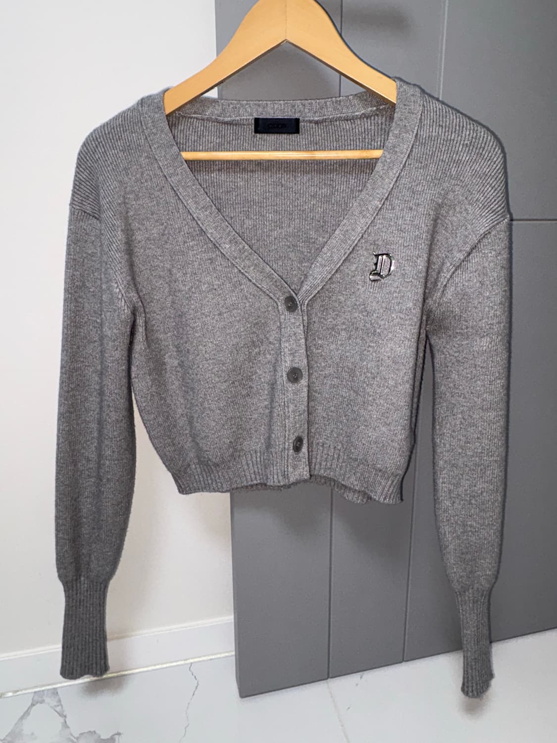 오도어 본 가디건 (그레이) 상품이미지1