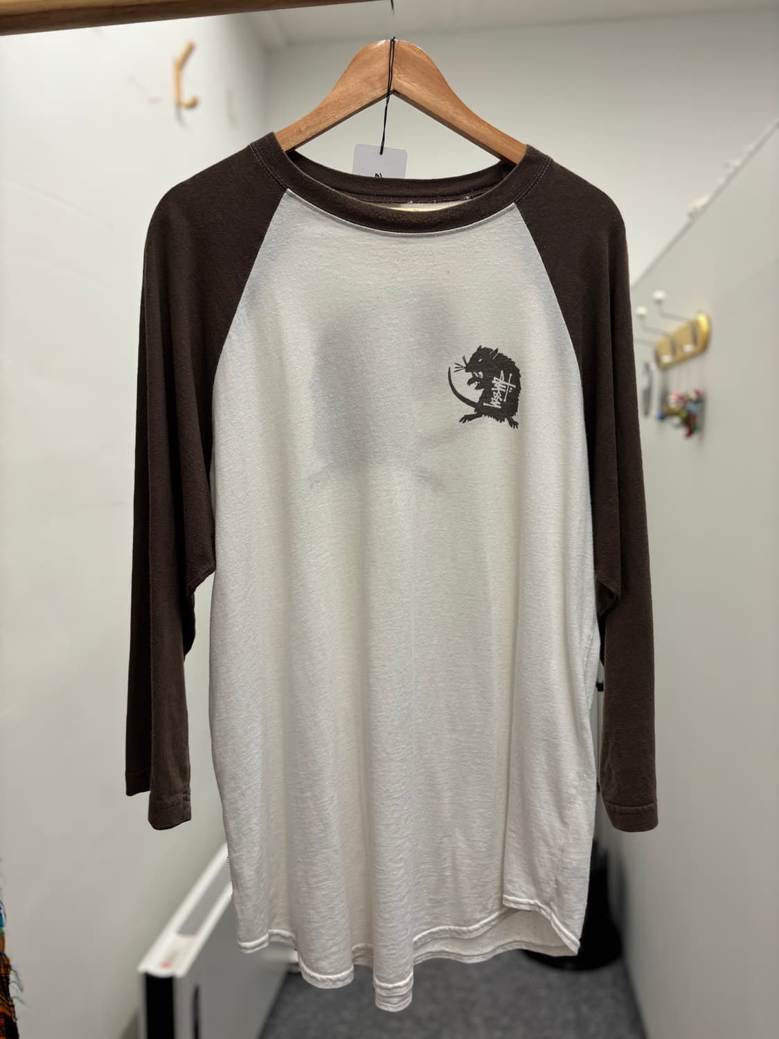 Stussy “RAT” ringer sleeve 상품이미지1