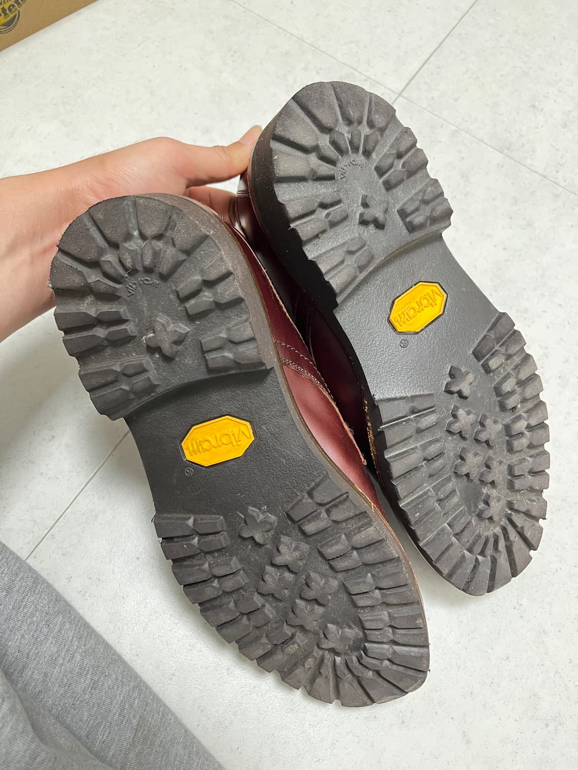 금강 201d/Y팁/버건디/255사이즈 상품이미지6