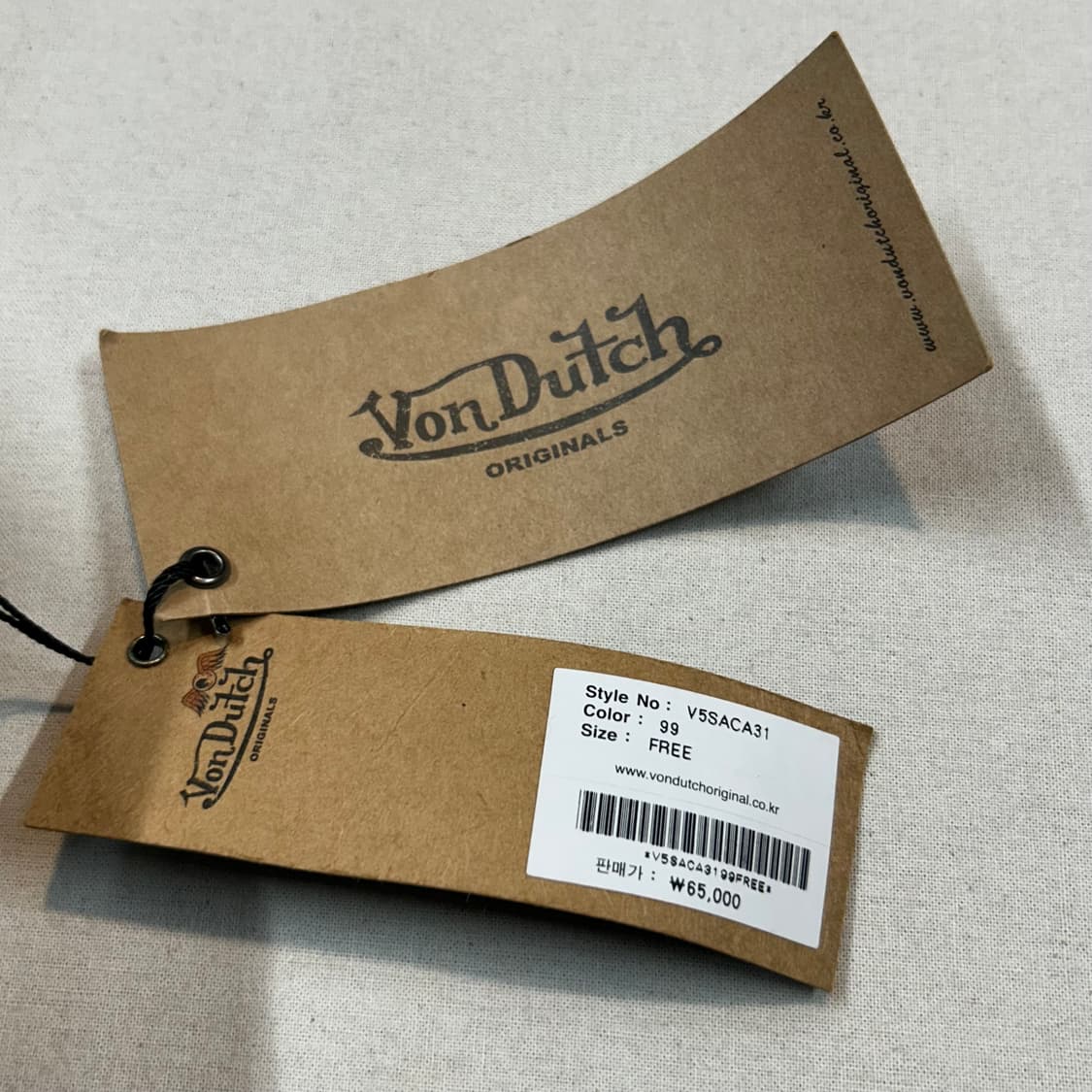 Von Dutch 본더치 트러커캡 메쉬캡 모자 택붙은 미사용품 상품이미지3