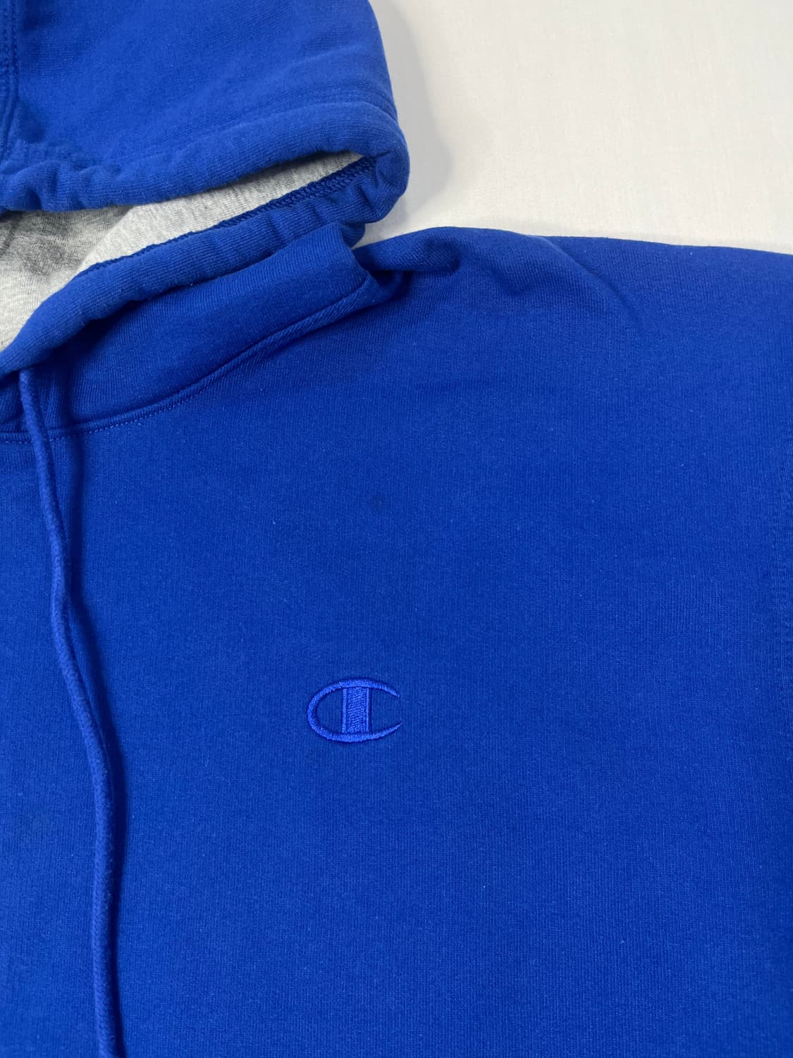 챔피온 블루 후드티 상품이미지2