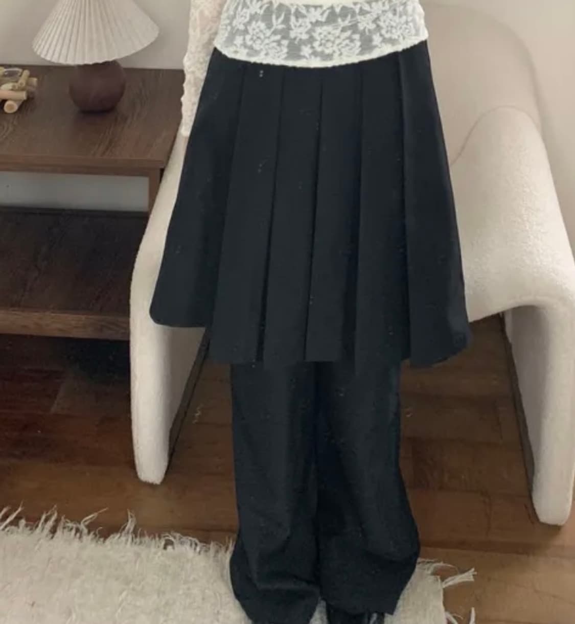 시프트에잇 플리치 스커트 팬츠 상품이미지1