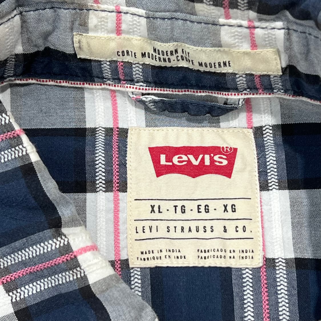 리바이스 체크셔츠 s09560 상품이미지6