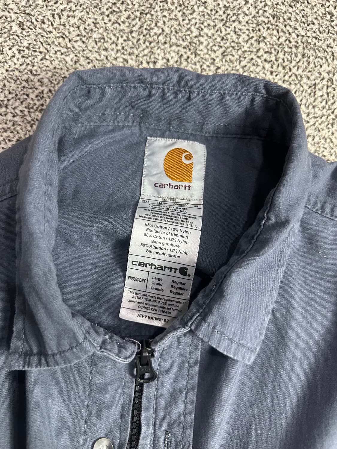 칼하트 리폼 셔츠 상품이미지3