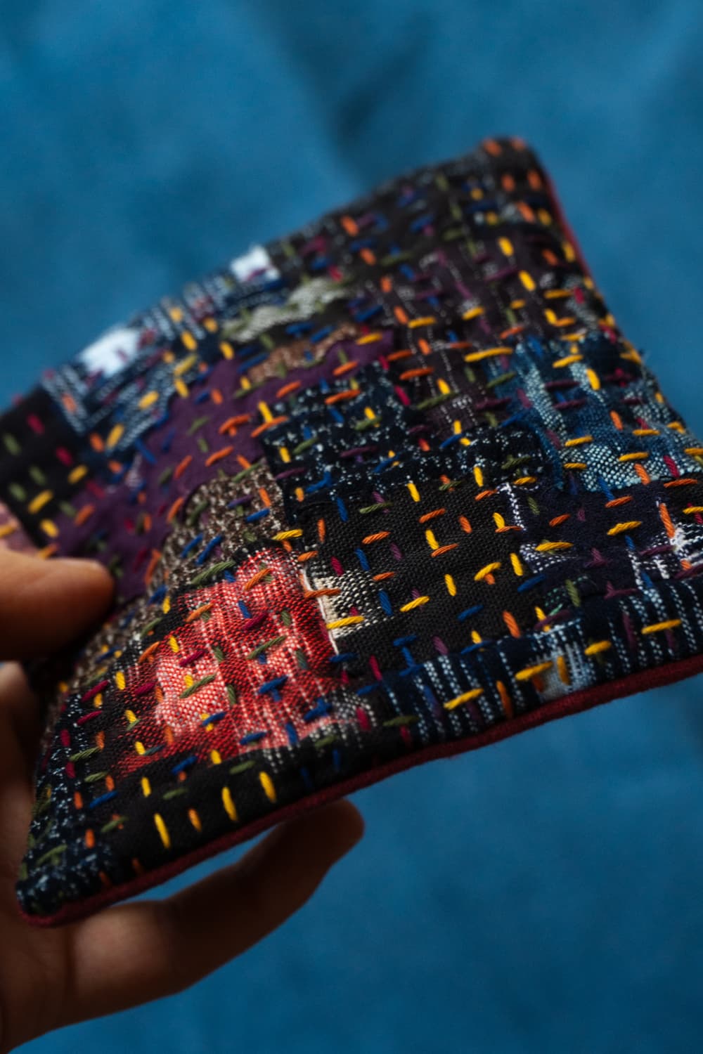 빈티지 카스리 패치워크 핸드메이드 코스터 상품이미지2