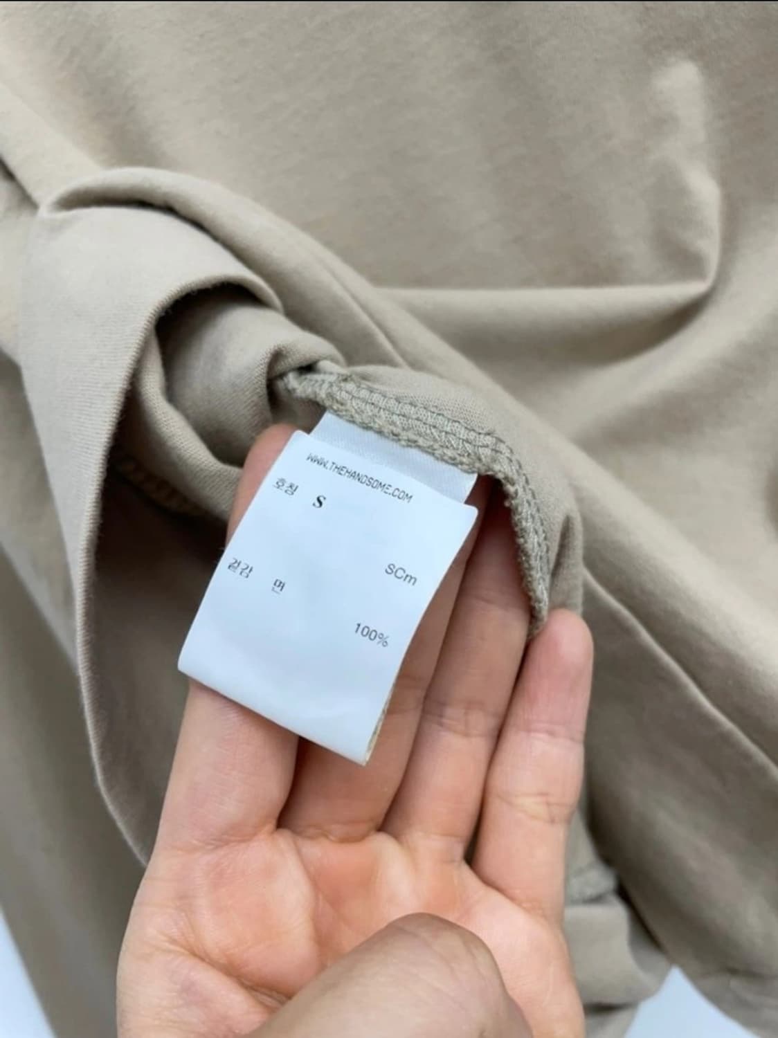 [PAM & GELA] 팜앤젤라 트위스트 크롭 롱슬리브 티셔츠 (S사이즈 상품이미지8