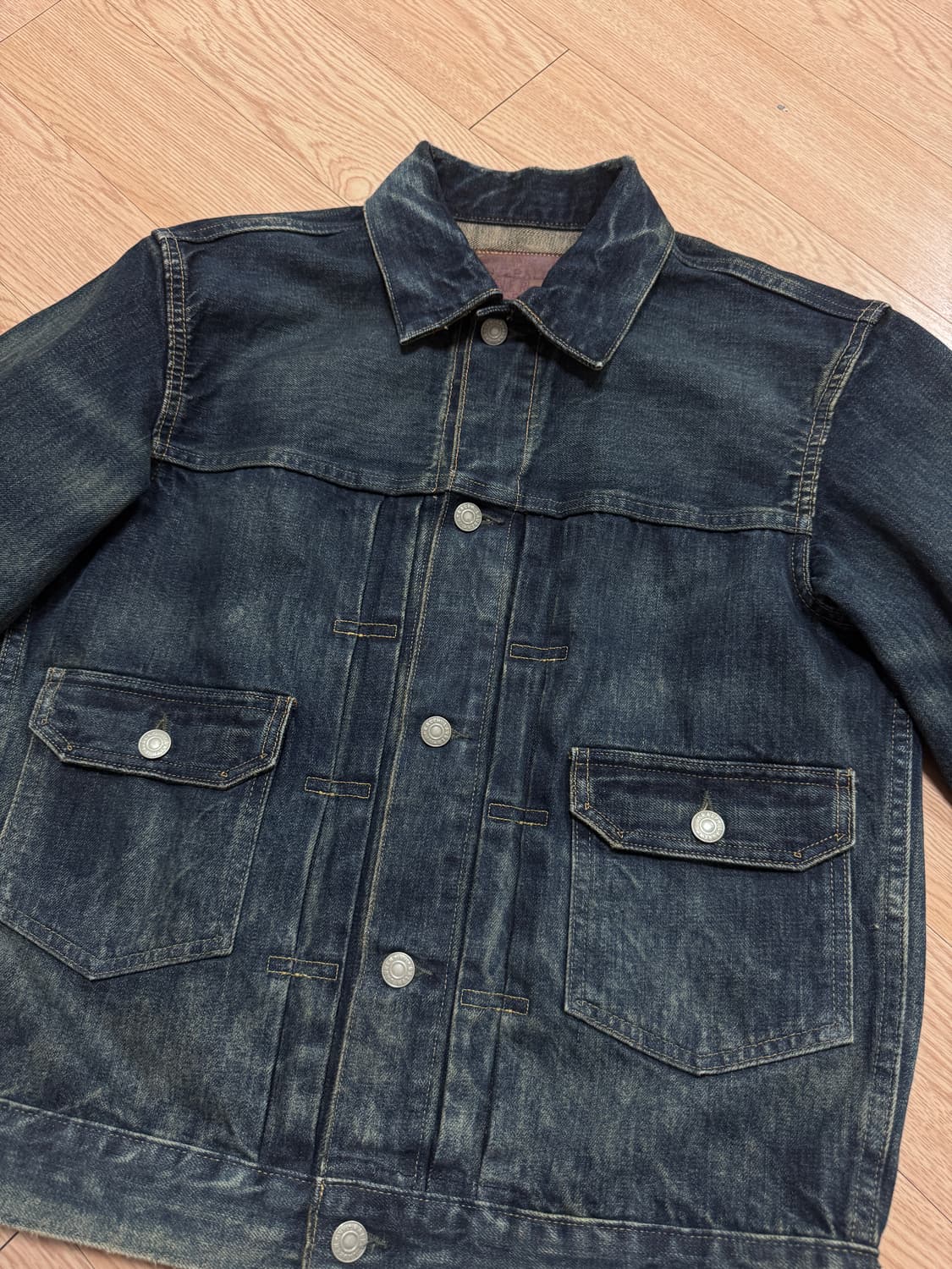 RRL 더블알엘 웨스트뷰 2세대 데님 트러커 자켓 S 상품이미지3