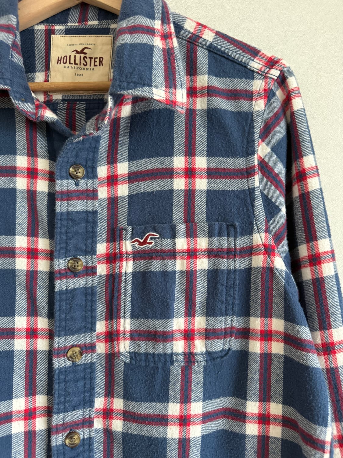 홀리스터(HOLLISTER) 플란넬 체크 셔츠 상품이미지4