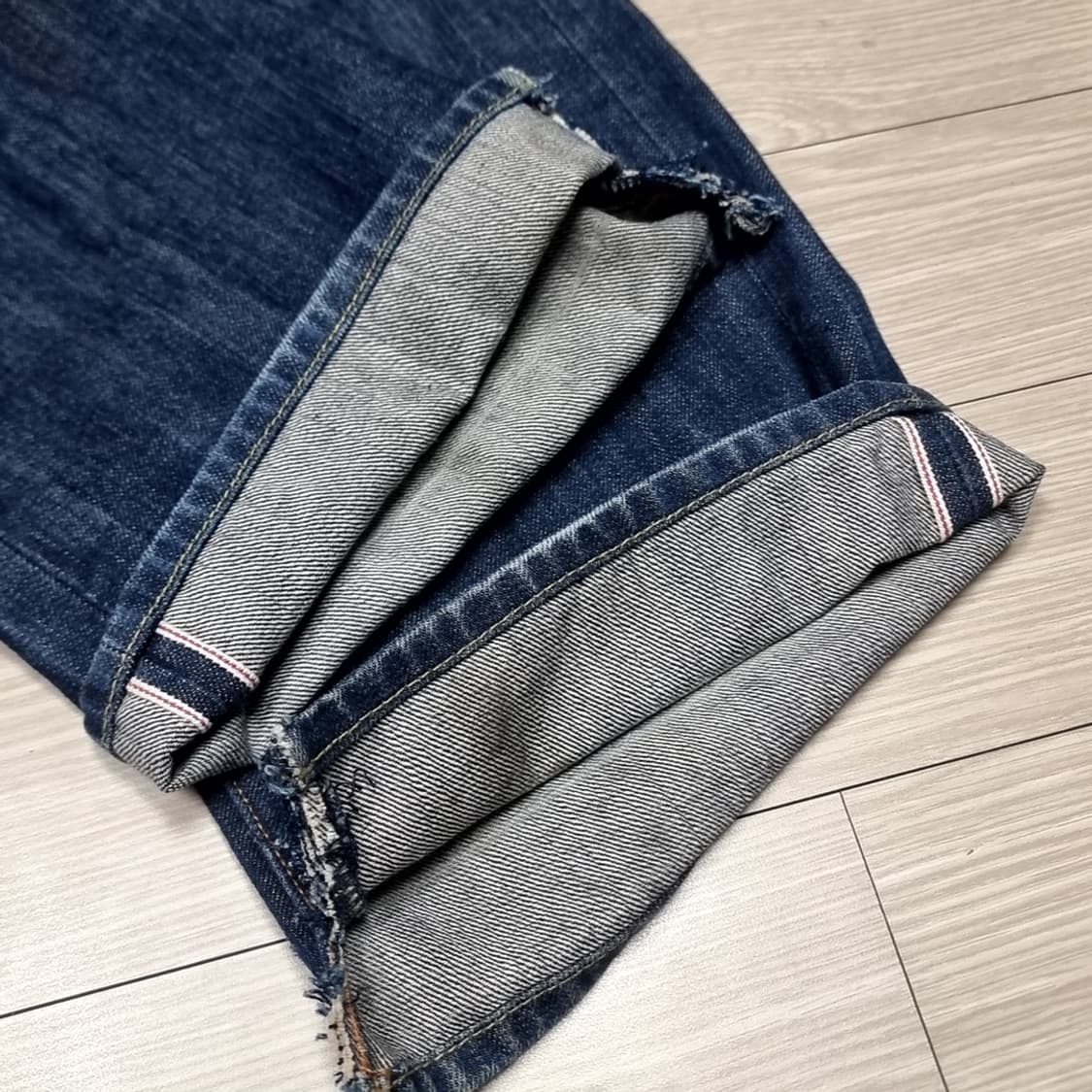 던힐 빈티지 셀비지 데님팬츠(실측) 상품이미지7