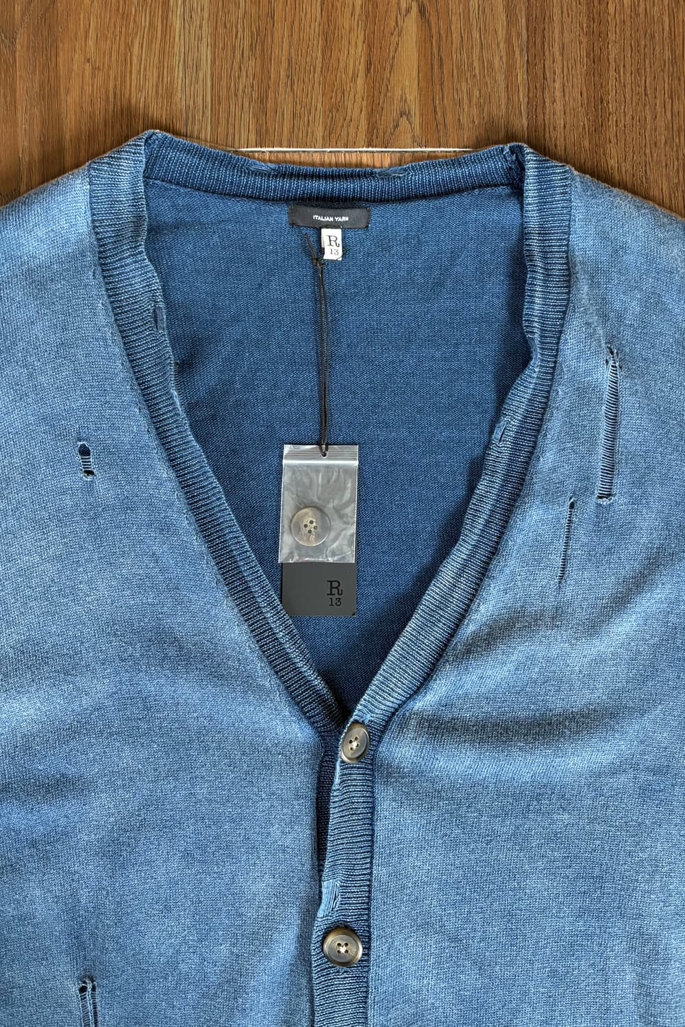 R13 Distressed Knit Cardigan 상품이미지5