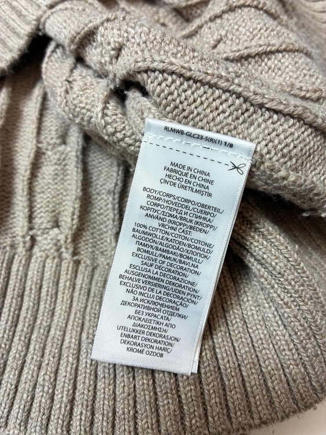 폴로 랄프로렌 시그니처 신형 꽈배기 니트 PN8070 상품이미지7