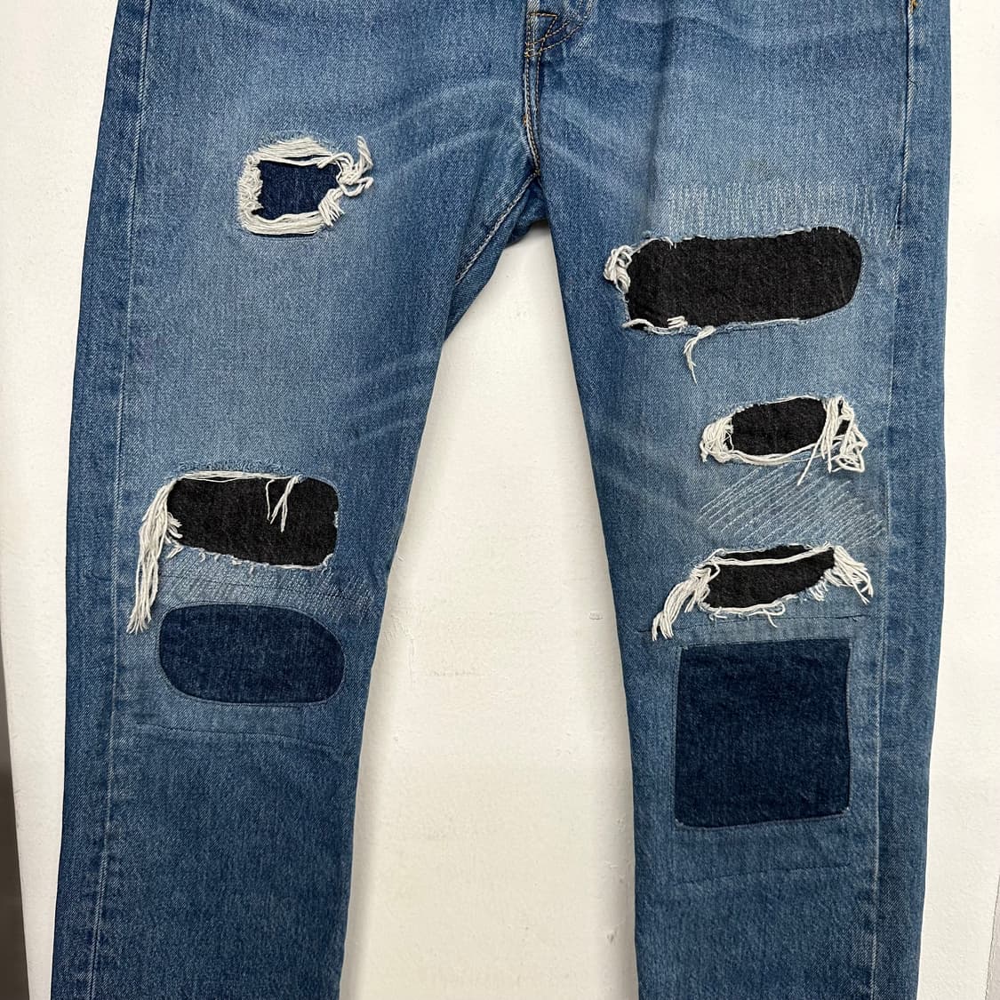 리바이스 501 패치워크 데님진 상품이미지4