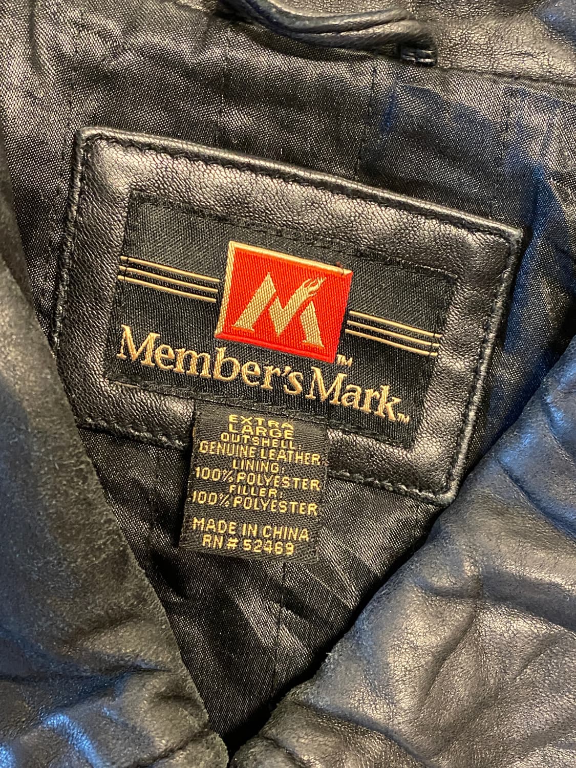 빈티지 레더 자켓 (Man XL) AA1362 상품이미지4