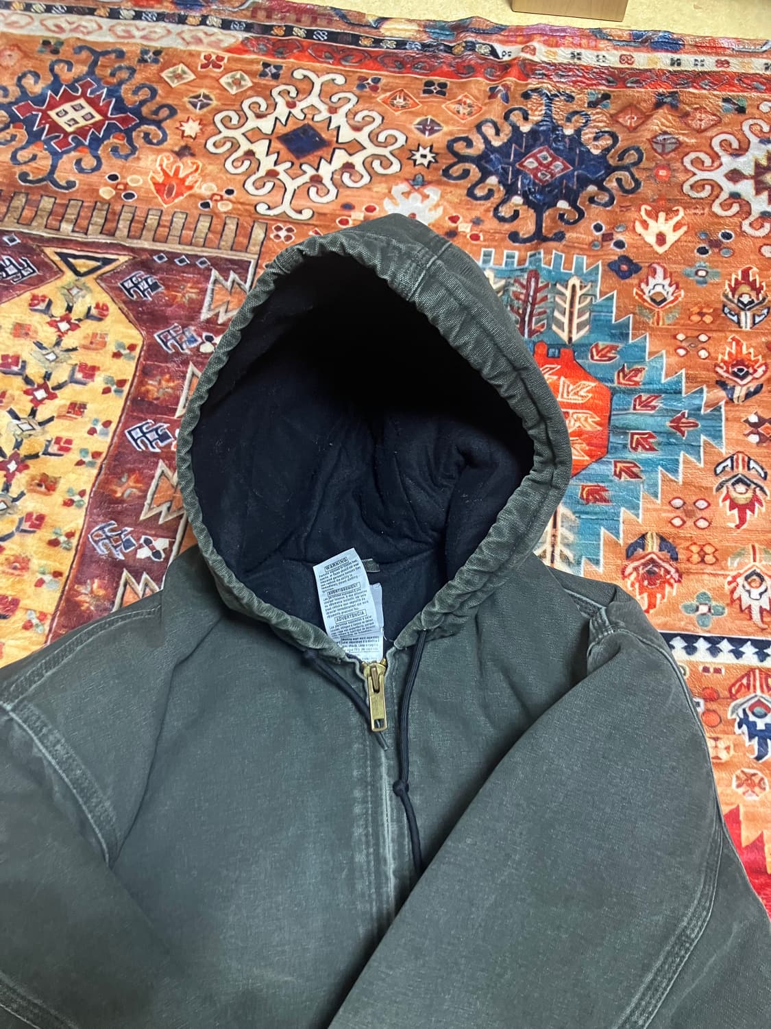 칼하트 액티브자켓 J130 모스그린  xl  상품이미지2