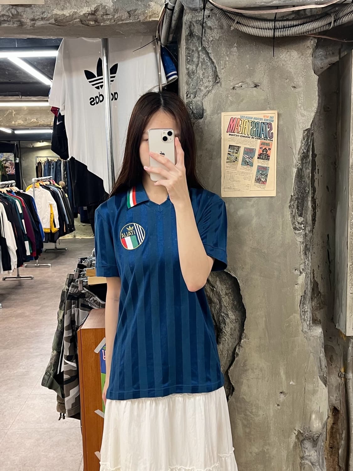 아디다스 이탈리아 국대 반팔 져지 블루 90 #csz856 상품이미지2
