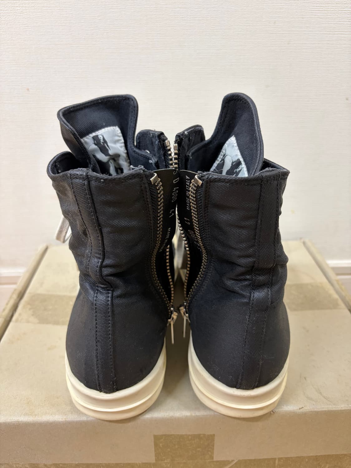 릭오웬스 다크쉐도우 코팅 컨버스 [41] 상품이미지3