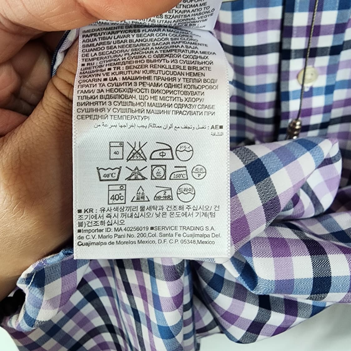 바나나리퍼블릭 체크 셔츠 남방 상품이미지6