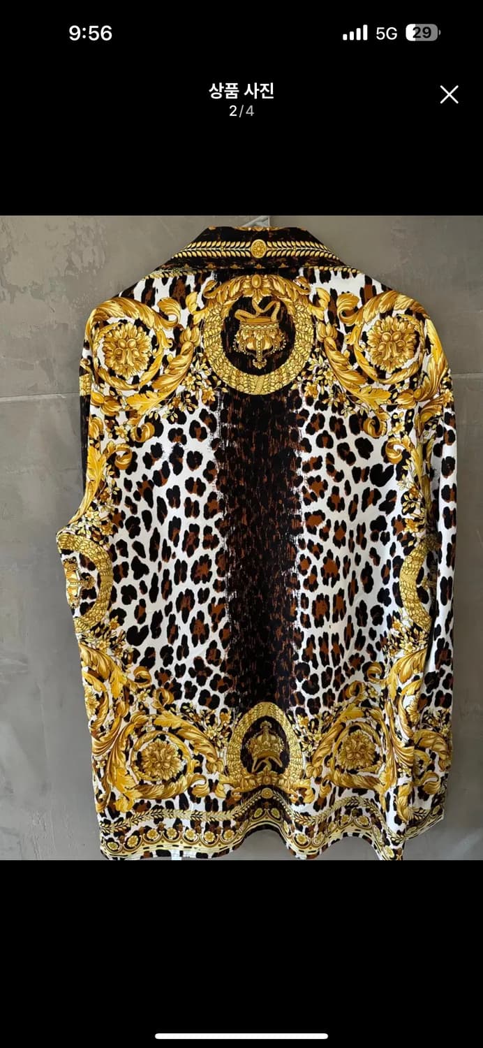 Versace Tribute Wild Baroque SS1992 셔츠 상품이미지2